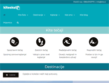 Tablet Screenshot of kite.si